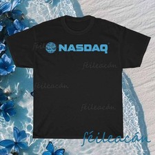 New Shirt Nasdaq Logo T-Shirt Logo American T-Shirt Funny Size S to 5XL picture