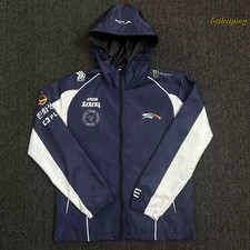 2026 HLE Team MSI EWC Windbreaker GUMAYUSI ZEUS Navy Hooded Jacket Esports Outer picture