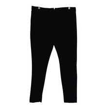 J Crew Any Day Womens 12R Black Stretch Knit Slim Leg Career Office Pants Layers picture