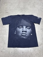 Young Jeezy “Da snowman” Vintage 1990 2000 Rap Big Face Official Tee Size 2X/3X picture
