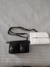 Aimee Mini Saddle Up Dark Brown Leather Crossbody Bag picture