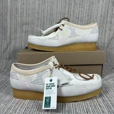 Clarks Originals Wallabee Off White Hairy 26165014 picture