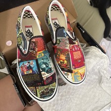 VANS Warped Tour Poster Slip-On Men’s 11—Rare Limited Edition w/ Box picture