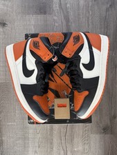 Size 9 Air Jordan 1 Retro OG 2025 High Shattered Backboard Used Fast Shipping picture