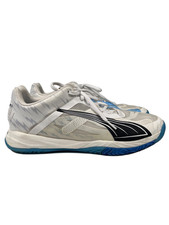 Puma Men's White/Blue Accelerate Nitro SQD Lace Up Athletic Court Sneakers - 10 picture