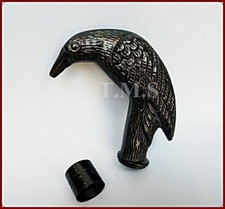 Antique Solid Brass Crow Head Only Handle New Handmade Stylish Gift item Style picture