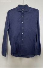 Gary Michaels navy blue Mwns dress shirt - Size King picture