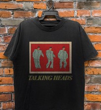 Talking Heads Wartime Unisex Black Cotton T-Shirt Size S-5XL picture