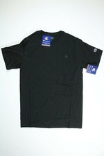Mens Champion Athletic Wear Black Jersey T Shirt NEW NWT picture