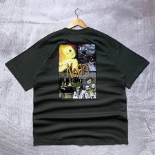 Vintage 2000 Korn Everybody’s Got Issues Do You? T-Shirt Green Size XL picture