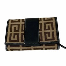 Givenchy 4G Monogram Canvas and Leather Compact Wallet picture