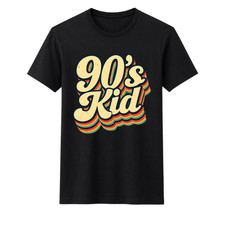 90s Kid Shirt Premium Print Retro Vintage 1990s Nostalgia Graphic T-Shirt picture