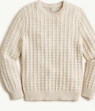 NWT J Crew Men's Cable Sweater Pullover Size M/L/XL picture