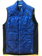 Smartwool Smartloft Vest Men's L Blue Quilted Insulated Full Zip Outdoor Hiking picture