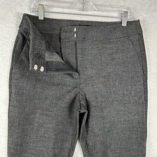NWT: Ann Taylor Loft Women's Dress Pants Gray Size 8 Rayon Blend Formal Casual picture