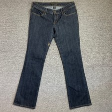 Fox Racing Jeans Size 7 28 Womens Dark Wash Bootcut Indigo Low Rise Denim picture