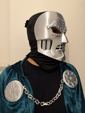 Dr Doom Mask and Medallion Set, 3D Printed Cosplay Costume, Halloween Prop picture