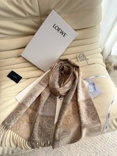 Loewe Logo Pattern Luxury Scarf Barcelona Limited Edition 40x180cm picture