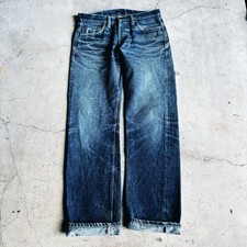 SAMURAI JEANS S0510XX-10SP 10th Anniversary Selvedge Denim Japan 32x33 Faded picture