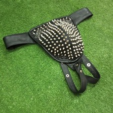 Men's Leather Sexy Briefs Jockstrap with Codpiece G-String Spike Underwear Thong picture