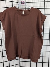 Zenana QT-7266Y Gauze Short Sleeve Top picture
