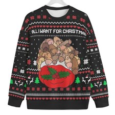 Dicky Meme Ugly Funny Christmas Holiday Sweater Ugly Christmas Dirty Sweater picture