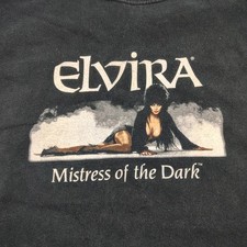 Rare Vintage Y2K Elvira Mistress Of The Night T Shirt Sz Large picture