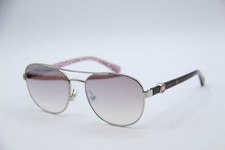 NEW KATE SPADE NEW YORK RAGLAN/G/S 010NQ SILVER PINK GRADIENT SUNGLASSES 56-17 picture