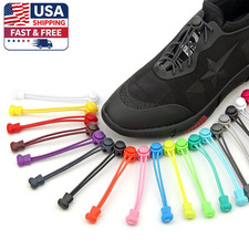 No Tie Elastic Shoelaces Lock Laces for Running Shoes Sneakers Lazy Shoe Laces picture