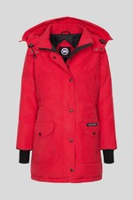 NEW AUTHENTIC Canada Goose Women's Red Shelburne Hooded Down Parka Coat Size XL picture