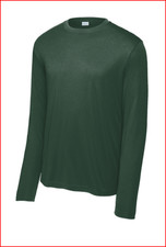 New Sport-Tek® Long Sleeve PosiCharge® Competitor™ Tee Forest Green Large picture