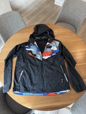 Authentic Nike Men's Repel Air Hola Lou Windrunner Jacket Black Used sz Medium picture