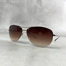 Oliver Peoples Strummer-T BRN Titanium Brown Brown Gradient Vintage from Japan picture