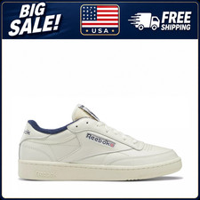 NEW Reebok Unisex Club C 85 Vintage Classic Leather Casual Sneakers Medium Width picture