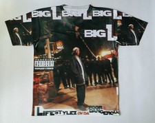 Big L Lyfestyles of the Poor and Dangerous T Sublimated shirt laney  HIP HOP picture
