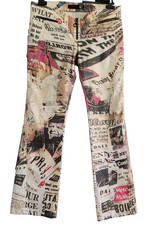 JUST HORSES PANTS WOMEN JEANS VINTAGE 2002/2006 PANTS WOMAN JH14726 picture