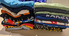 Bulk Wholesale Lot of 27 Mens Womens Graphic T-Shirts Mixed Sizes Tees Bundle picture