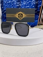 DITA FLIGHT 006 Stylish Square Aviator Black Gold Frame sunglasses picture