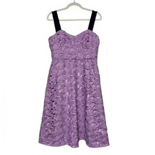 J Crew NWT Isabella Lace Midi Dress Sz 8 Purple Sweetheart Spring Easter Church picture