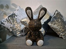 Bunny Lewis Monogram brown Teddy Bear Soft Toy picture