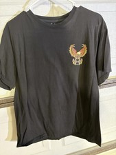 Abin's Island Bike Week 2010 Panama City Beach FL Eagle Graphic Tee Black L picture