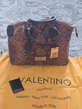 New Valentino By Mario Valentino Prince Lavoro En Fleur Lther Tote Shoulder Bag picture