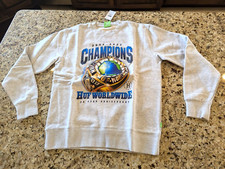 HUF Men's Champions Crewneck Sweatshirt 20 Year Anniversary Grey size M RV$100 picture