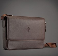 Patek Philippe Saffiano Leather Business Briefcase Messenger Laptop Bag picture