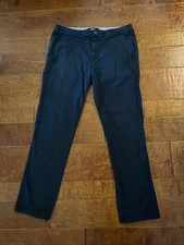 Hollister Men’s Slim Straight Epic Flex Chino Pants – Black – 34x32 picture