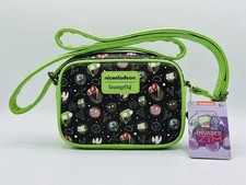 Loungefly Invader Zim Constellations Camera Crossbody Bag Hot topic Green New picture