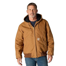 Carhartt Men's Iconic J140 Jacket Brown Size LT picture