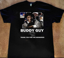 Buddy Guy 70th Anniversary 1953-2023 Thank You Memories T-shirt Unisex picture
