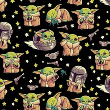 Baby Yoda Too Cute I Am Super SOFT Yoga Band Leggings Star Wars Gragu rts picture