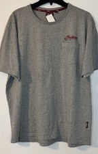 Vintage Indian Motorcycle Heritage 90s Pocket T-Shirt Men’s XL picture